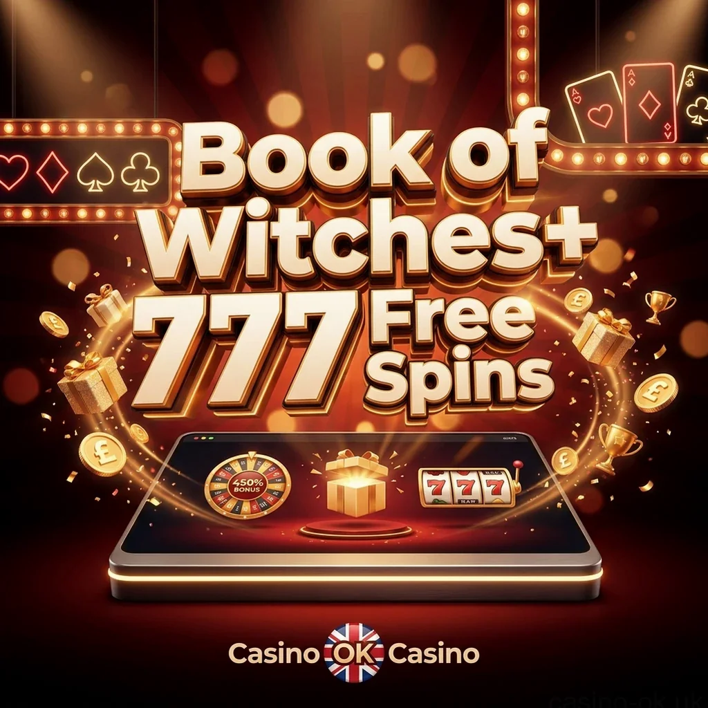 Book of Witches+ 777 Free Spins